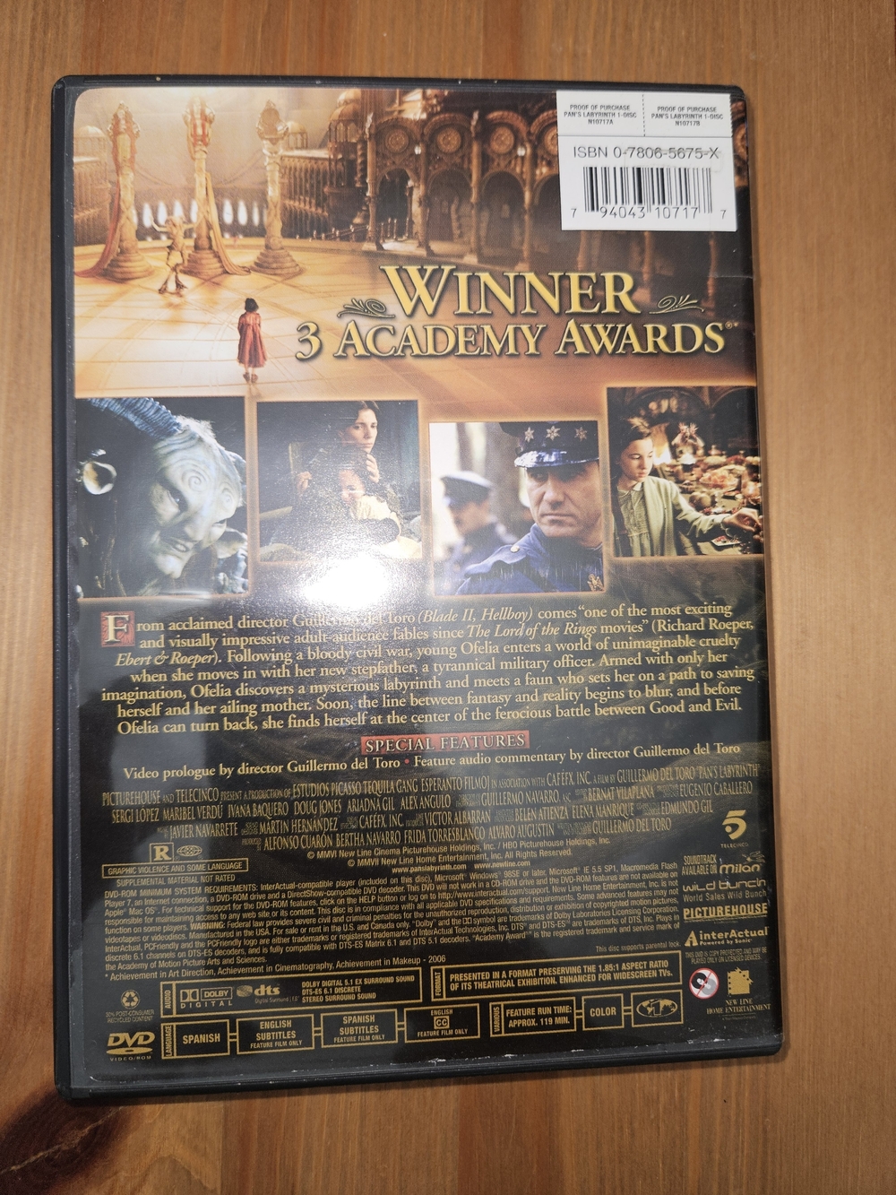 Pan's Labyrinth DVD Movie - Picture 2 of 4